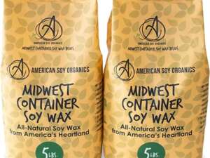 100% Midwest Soy Container Wax by American Soy Organics (5 Pound